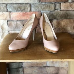 High heels, nude color, slightly used